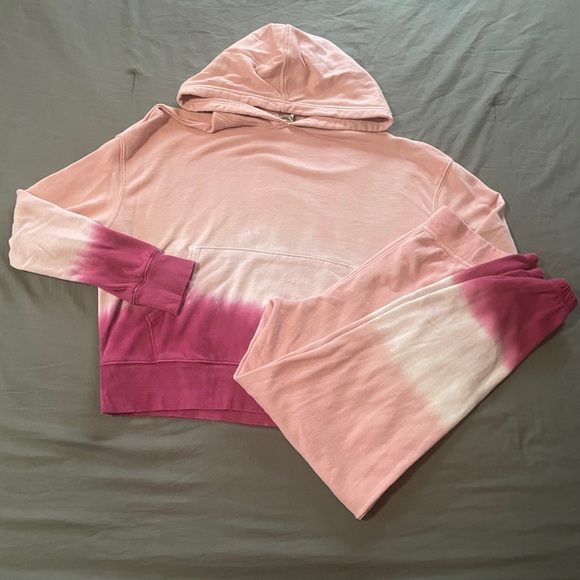 Wildfox tye dye hoodie & jogger coord. set sz small - Picture 2 of 11